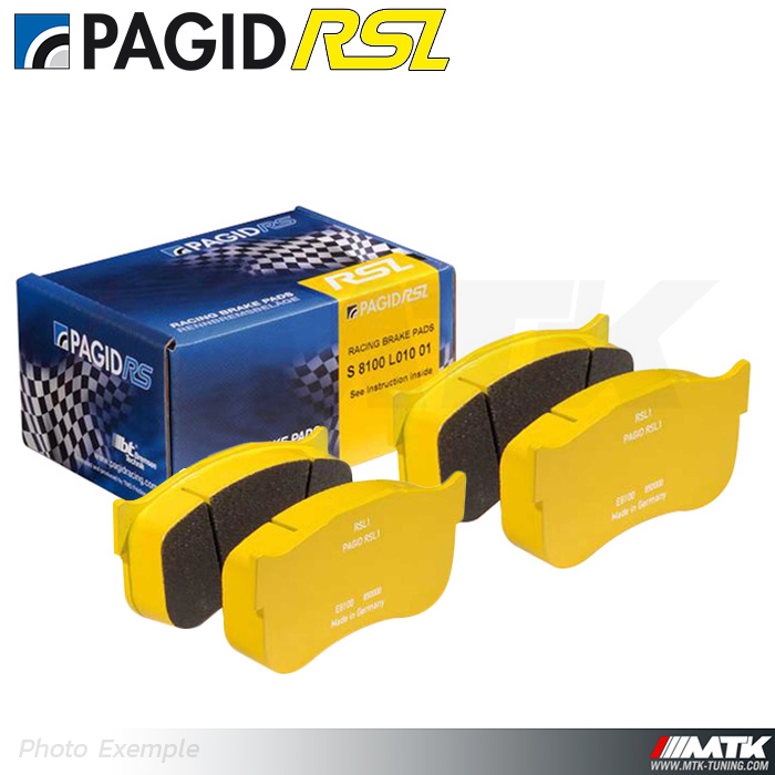 Plaquettes de frein arrière Pagid RSL29 (jaune) – Nissan 350Z V6 3.5L (2003 à 2009)