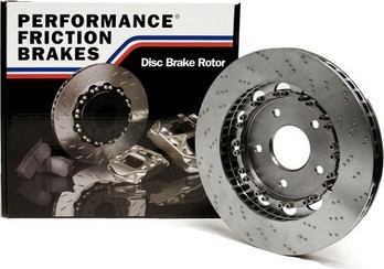 Paire de disque PFC rainuré arriere GTR R35 2008 -2011