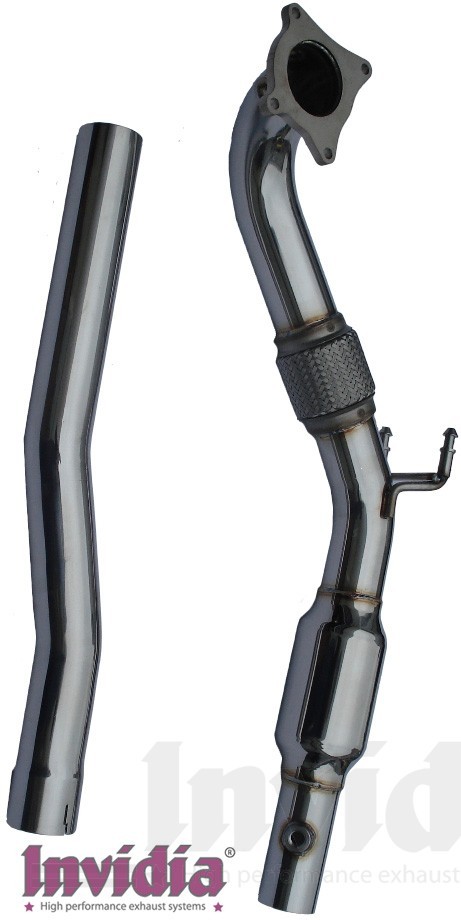 Down pipe INVIDIA AUDI TT / golf V / scirocco / leon 2.0 TSI R - Speedcars
