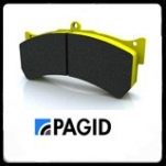 plaquettes de frein PAGID JAUNE rs19 AV subaru impreza
