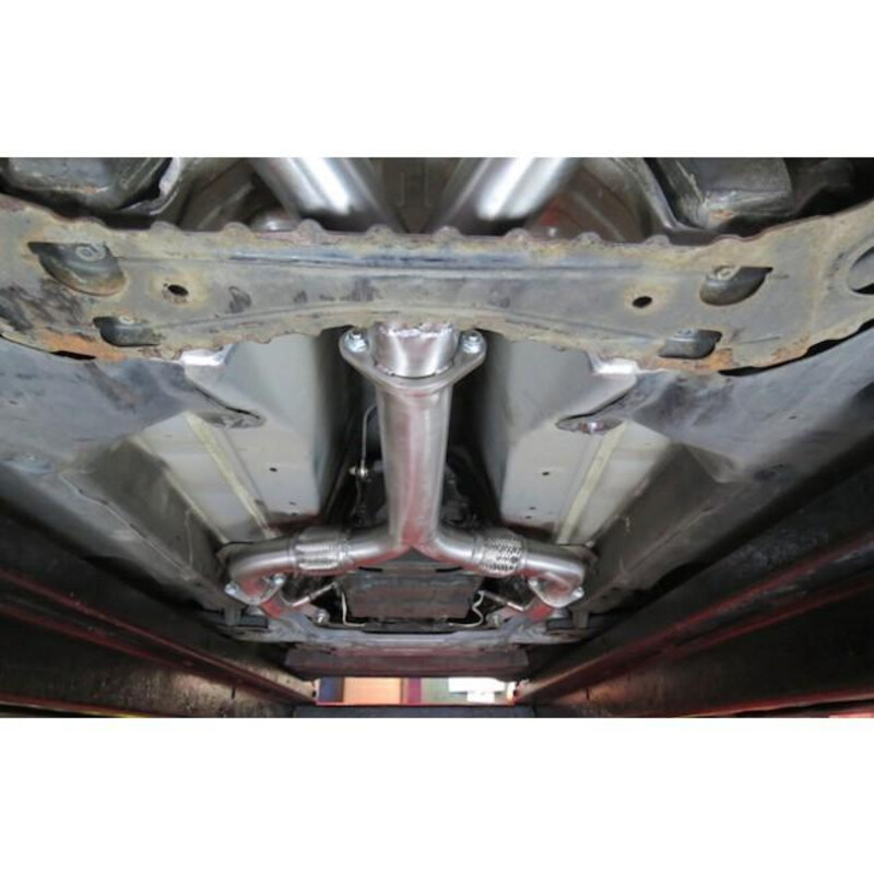 Y pipe COBRA Inox pour Nissan 370z